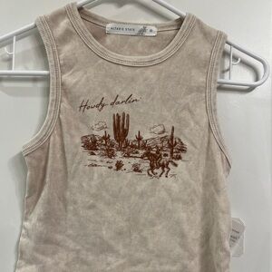 NWT howdy tank size M